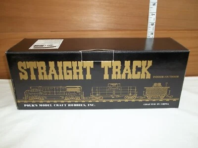 $89.99 • Buy Aristo-Craft Indoor-Outdoor 1 Ft Straight Track ART-30030 12 PCS New In Box