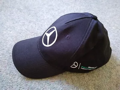 Mercedes AMG Petronas F1 Team - Adult OSFA Black Baseball Cap • £9.99