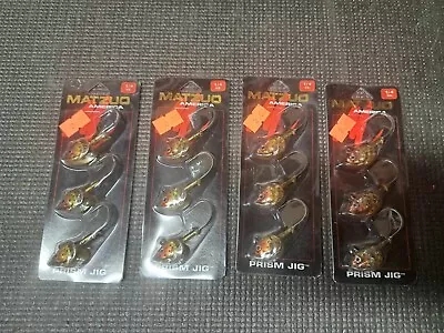 HUGE LOT MATZUO America 1/4oz Prism Jig Hook Fishing Tackle • $24.99