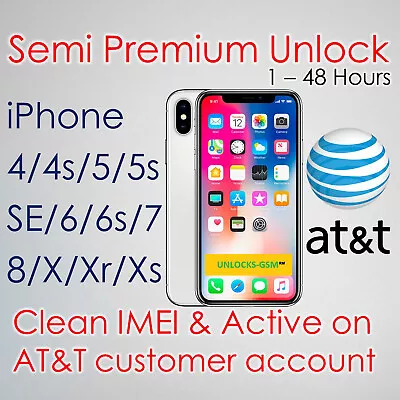 Active On Another Account All IPhone Models ATT AT&T… • $19.50