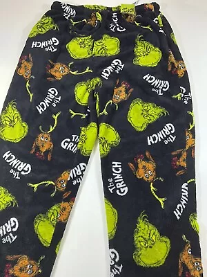 Dr Seuss The Grinch Mens Pajama Pants Size Large Drawstring Sleepwear New 2016 • $29.99