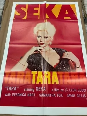 Tara Tara Tara Folded Us One Sheet Poster Seka Veronica Hart 1980 Z1 • $24.95