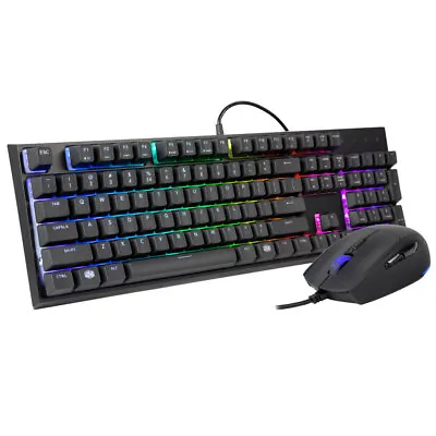 $109.95 • Buy Cooler Master MS120 Gaming Keyboard/Mouse Bundle Combo/Set For Laptop PC Black