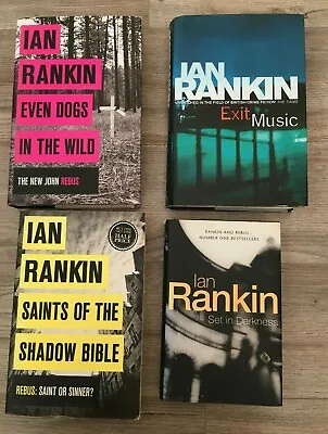 £13 • Buy Collection Of Ian Rankin Books Exit Music, Set In Darkness Etc