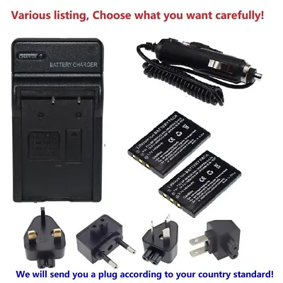 £8.39 • Buy Battery Or Charger For Fuji NP-60 Toshiba Camileo H10 H20 P10, P20, P30 S10 X100