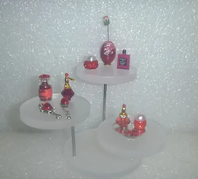 Valentine Miniature Bead Vanity Perfume Set For Curio Barbie Or Display V24-2 • $9.95
