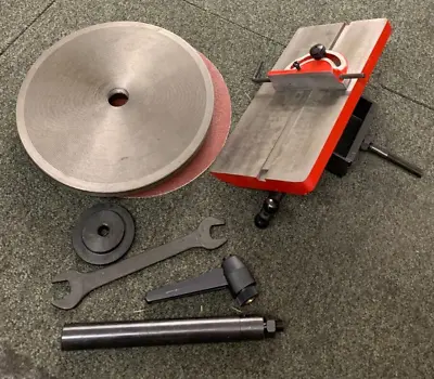 Myford Sanding Attachment For Mystro Lathes With Table Facplate Mitre Gauge • £125