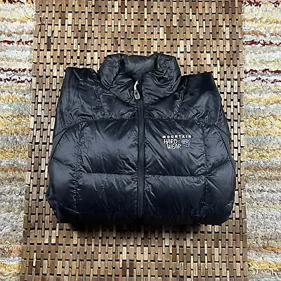 Mountain Hardwear Zonal Goose Down Insulated Puffer Jacket Black Men’s Medium • $114.95