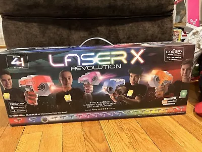 NSI Laser X Revolution 4 Player Laser Tag Set 300 Range • $20