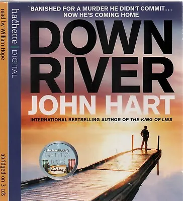 £3.99 • Buy DOWN RIVER By John Hart ~ 3-CD Audiobook ~ Excellent Condition ~ Free UK P&P