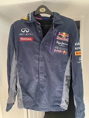 Red Bull Infiniti Pepe Jeans F1 Team Race Shirt  Medium Men’s  Racing Top • £15