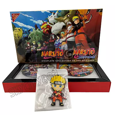 Naruto Shippuden DVD & Naruto Tv Series DVD Complete Animation 1-720 Episode  • $169.99