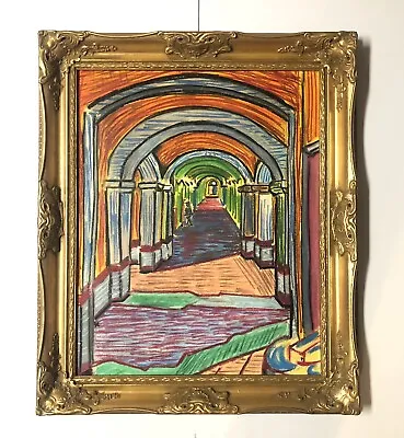 $7805 • Buy Original 'The Corridor In The Asylum' Vincent Van Gogh Reproduction