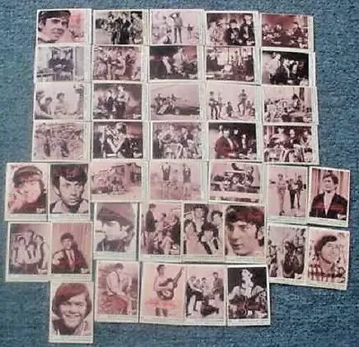 1966 Monkees- Series  A  Near Set 40 Of 44 Raybert Cards Vg To Ex. Condition • $19.99