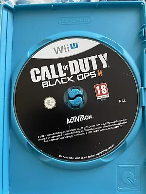 Call Of Duty: Black Ops II - Nintendo Wii U - Tested & Working Disc Only! • $9.99
