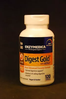 Non GMO Enzymedica Digest Gold W/ATPro 120 Capsules Vegan Kosher • $29.95