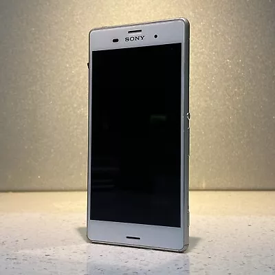 Sony  Xperia Z3 D6603 - 16GB - White Smartphone #61 /DO • $100