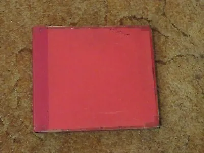 78 Rpm Record  Storage Album Red  Holds  12 Records • $11.95