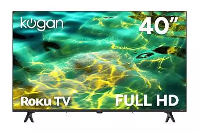 Kogan 40  LED Full HD Smart Roku TV - R94K 40 Inch TVs TV & Home Theatre • $334