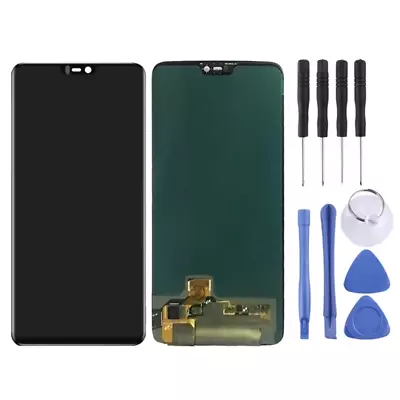 For OnePlus 6 With Digitizer Full Assembly OEM LCD Screen (Black) • $107.79