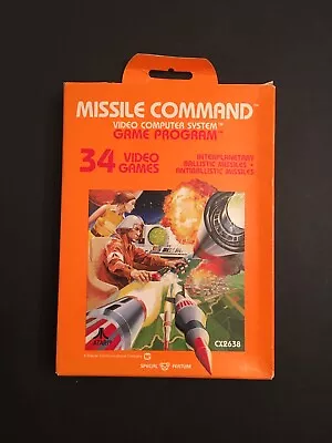 Vintage 1981 Atari 2600 Missile Command - SEALED • $22.99