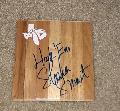 Shaka Smart Signed 6x6 Parquet Floorboard Floor Texas Longhorns Basketball • $37.49