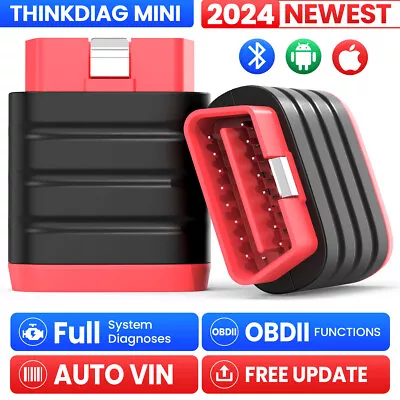 Thinkdiag Mini OBD2 Diagnostic Tool Scanner Full System Bluetooth Code Reader UK • £36.99