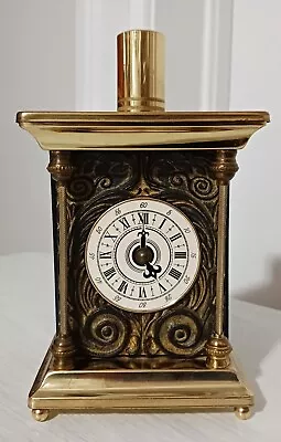 Vintage Mantle Clock Musical Liquor Decanter Barware How Dry I Am • $20