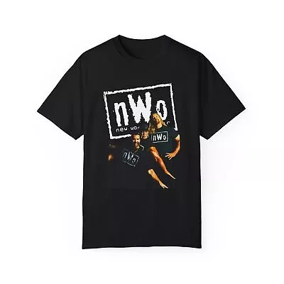 NWO Vintage WCW 1998 Wrestling Shirt 90s T-Shirt New World Black Order Size WWE • $26.90