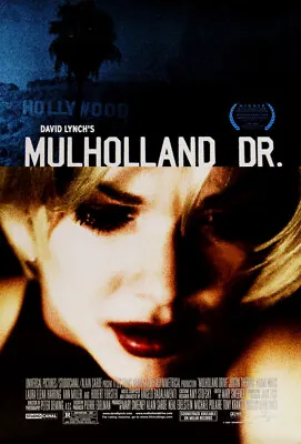 MULHOLLAND DR. DRIVE MOVIE POSTER 2 Sided ORIGINAL Ver B 27x40 LAURA HARRING • $55