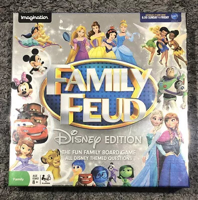Family Feud Disney Edition The Fun Family Board Game - All Disney Themed • $34.95