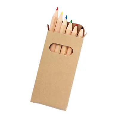 6 Half Length Colouring Pencils In A Cardboard Box Party Bag Fillers Or Prizes • £199.99