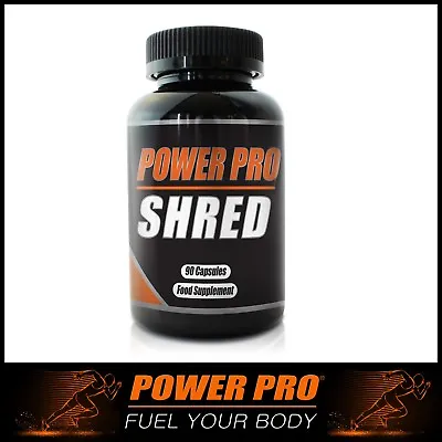 £16.06 • Buy Power Pro Nutrition | SHRED | Fat Burner | Weight Loss | Diet Supplement