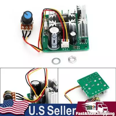 DC 6V-90V 15A PWM Motor Stepless Variable Speed Control Switch Governor • $12.79
