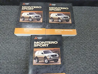 2001 Mitsubishi Montero Sport SUV Shop Service Repair Manual ES LS XLS LTD 3.5L • $209.30