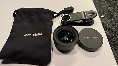 Sandmarc Wide Angle 16mm Camera Lens - IPhone 12 13 14 15 • $79