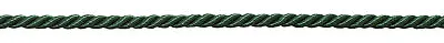 Hunter Green 3/16  Decorative Rope Cord Hunter Green By The Yard • $1.90