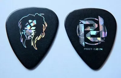 Piggy D Of Marilyn Manson Rob Zombie Silver On Black Tour Issued Guitar Pick • $24.99