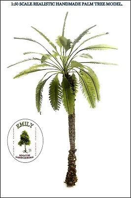 Miniature Palm Tree Model 1/50 Scale Approx 18 Cm Height. Emily Emg-021 • $9