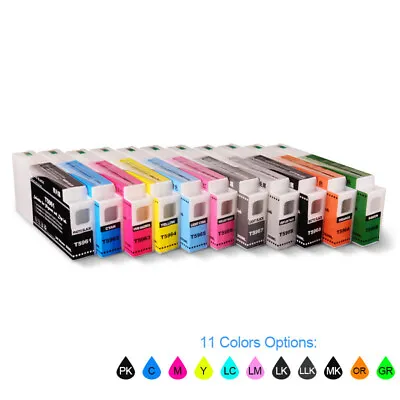  11Color/se For Epson Stylus 7900 9900 Printer Compatible Ink Cartridge 350ML/PC • $528