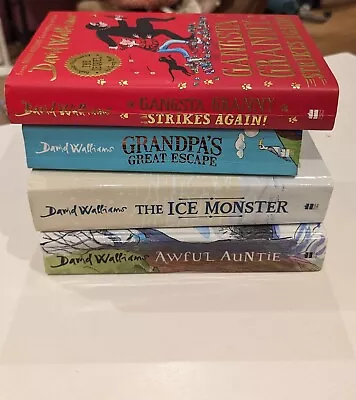 David Walliams Book Bundle - Three Hardback Books And One Paper Back • £9.50