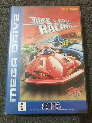 🕹rock N Roll Racing Sega Mega Drive In Great Working Condition🕹 • $60