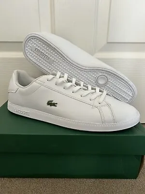 Lacoste Graduate Bl 1 SMA White Shoes - Sz US 13 - DS • £62.50