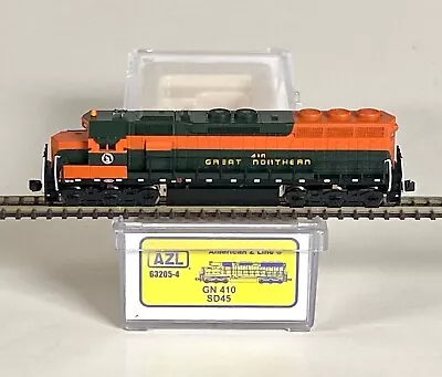 AZL 63205-4 Great Northern SD45 Diesel Locomotive No. 410 GN Z Scale • $164.95