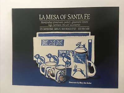 La Mesa Of Santa Fe New Mexico Vintage Postcard • $3.99