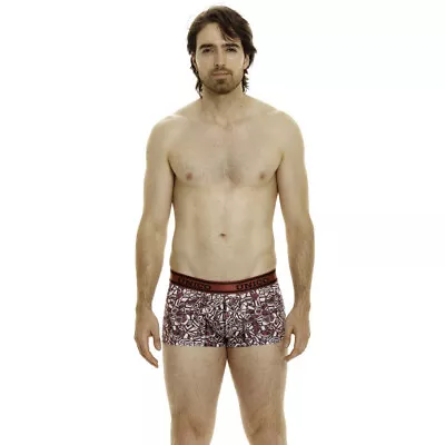 Unico Boxer Short Suspendor Cup DECHADO Microfiber Men's Underwear • £32
