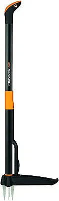 Fiskars Xact Weed Puller Length 1 M Stainless Steel HandlePlastic Handle Bl • $159.82