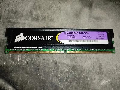 Corsair CM2X20486400C5C (2 GB PC2-6400 (DDR2-800) DDR2 SDRAM 800 MHz RAM • £18