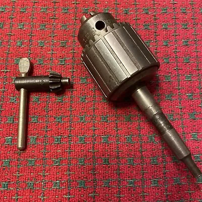 Vintage Jacobs Chuck 0-3/8 1 Morse Taper 1MT USA 🇺🇸 No.32 • $34.99