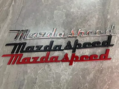Rear Trunk Nameplate Badge Sport Emblem Car Accessories For Mazda Mazdaspeed  • $12.99